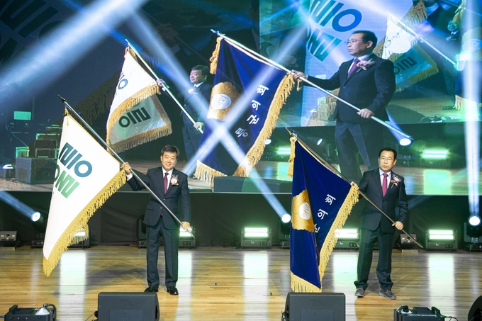 ▲ 울릉군은 지난 25일 울릉한마음회관 대공연장에서 「2025 울릉군민의 날 및 독도의 날 기념식」을 성황리에 개최했다. 사진 울릉군