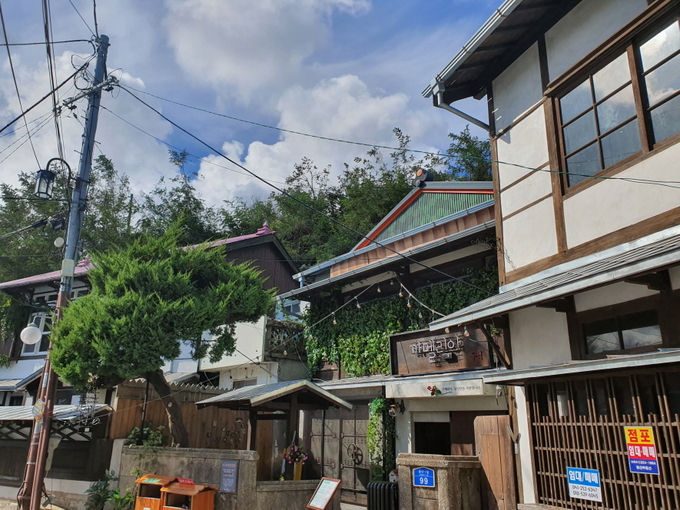 ▲ 드라마 동백꽃필 무렵 촬영지(구룡포가옥거리)