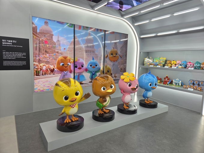 ▲ K-IP콘텐츠관 캐릭터존 ‘엄마까투리’