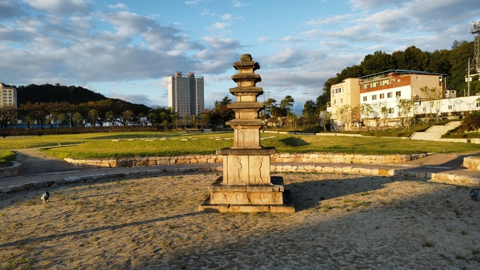 ▲ 예천군 개심사지 오층석탑