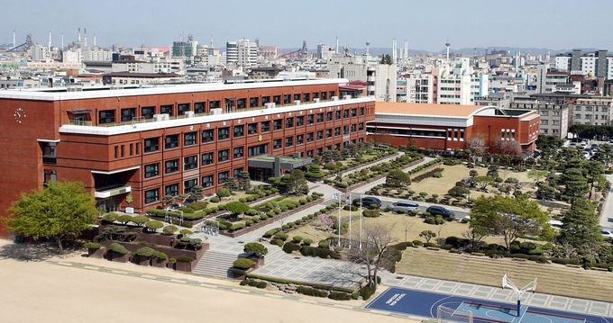 ▲ 세명고등학교 전경