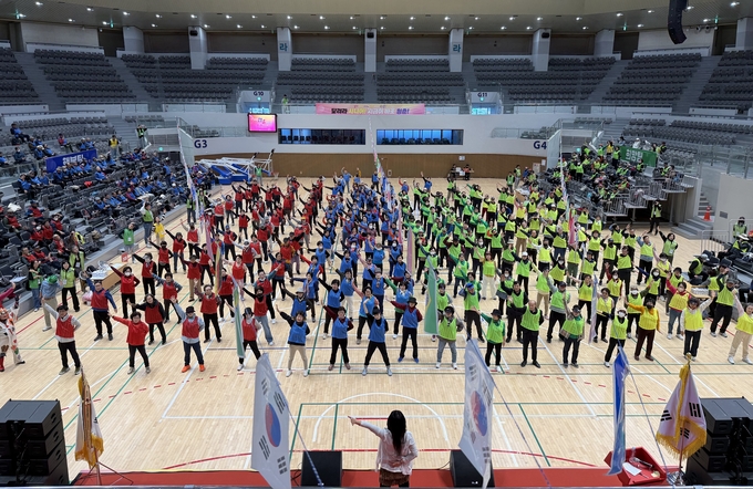 ▲ 포항시노인복지회관, ‘제14회 청춘운동회’