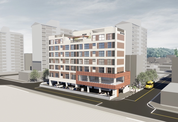 ▲ 지역밀착형 임대주택 조감도