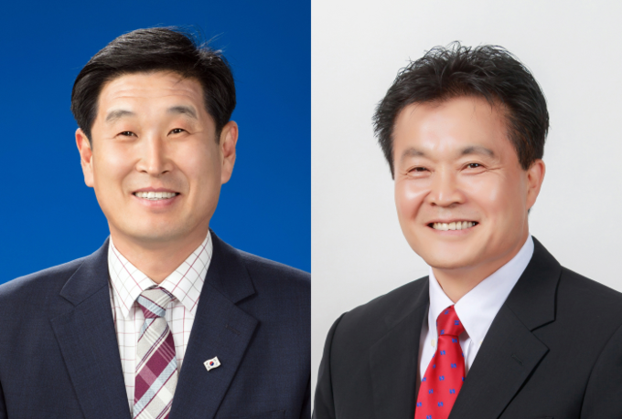 ▲ 구미시의회 김영길(왼쪽), 김영태 의원