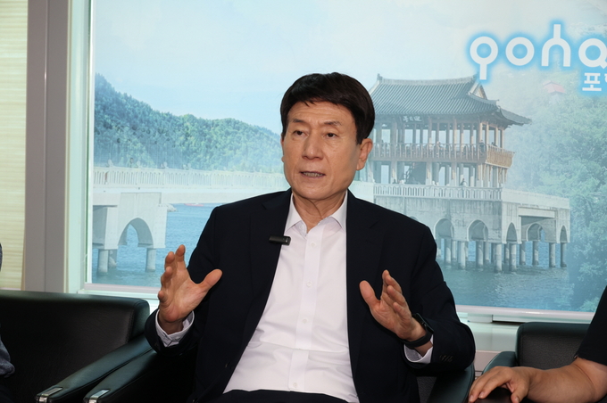 ▲ 이강덕 포항시장.