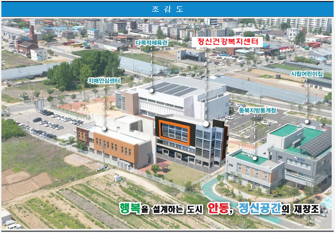 ▲ 안동시가 경상북도의 낙후지역발전 전략사업에 최종 선정되며 ‘마음건강 인프라 조성사업’ 추진을 위한 도비 25억 원을 확보했다.