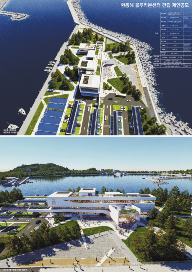 ▲ 환동해 블루카본센터 조감도
