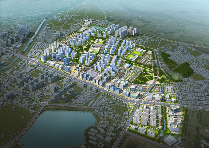 ▲ 경산대임 공공주택지구 조감도