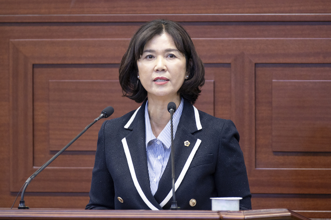 ▲ 김경숙 도의원