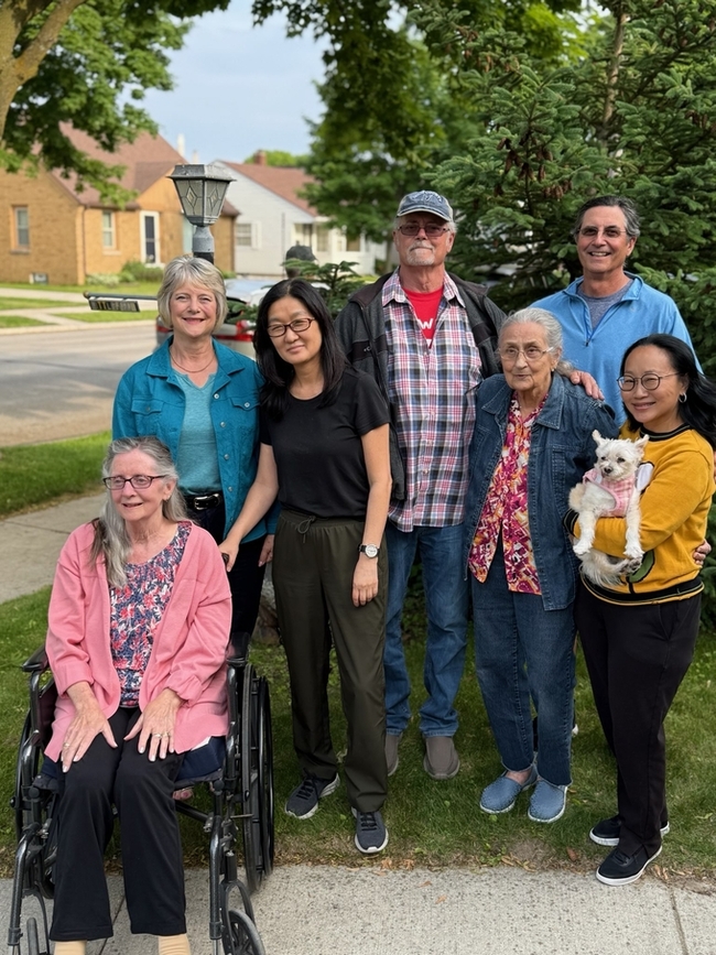 ▲ 권연주씨 가족사진