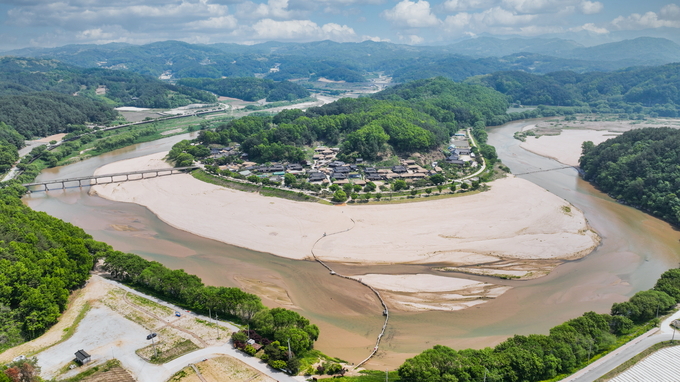 ▲ 영주시 무섬마을 전경(자료사진)