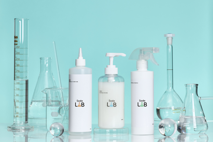 ▲ 이산화탄소를 원료로 만든 베이킹소다 주방세제