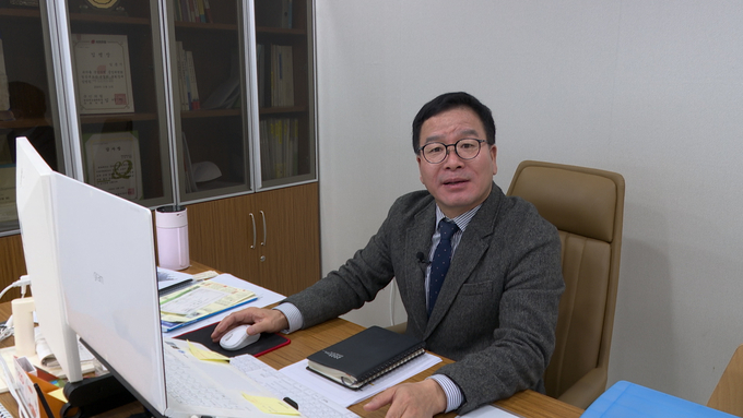 ▲ 임춘기 (주)썬전기안전관리 대표.