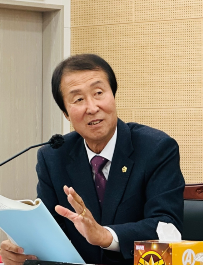 ▲ 이우청 경북도의회 의원.