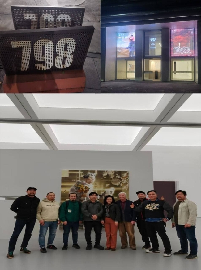 ▲ 베이징 798 예술지구를 탐방하는 모습.