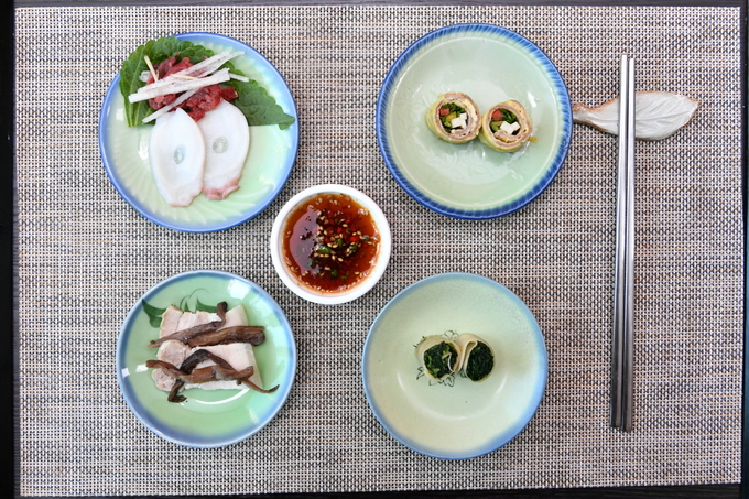 ▲ 영주 우리음식연구회, 지역 음식 미래 담은 시식 평가회 메뉴 한상