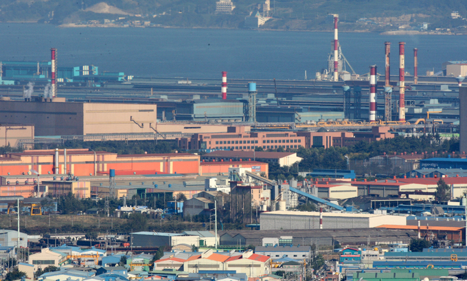 ▲ 포항철강공단 전경