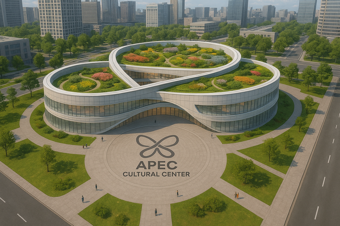 ▲ APEC 문화전당 조감도. 경북도 제공.