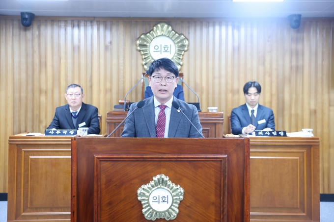 ▲ 영주시의회 손성호 의원, 5분 자유발언